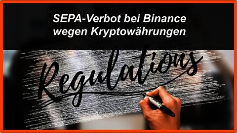 SEPA-Verbot bei Binance wegen Kryptowährungen