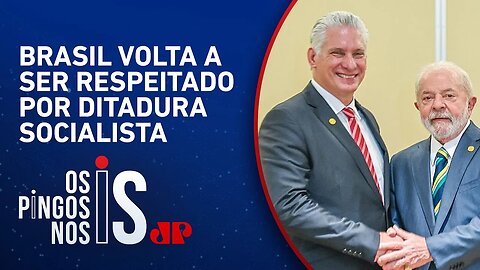 Lula celebra governo ao lado de ditador cubano
