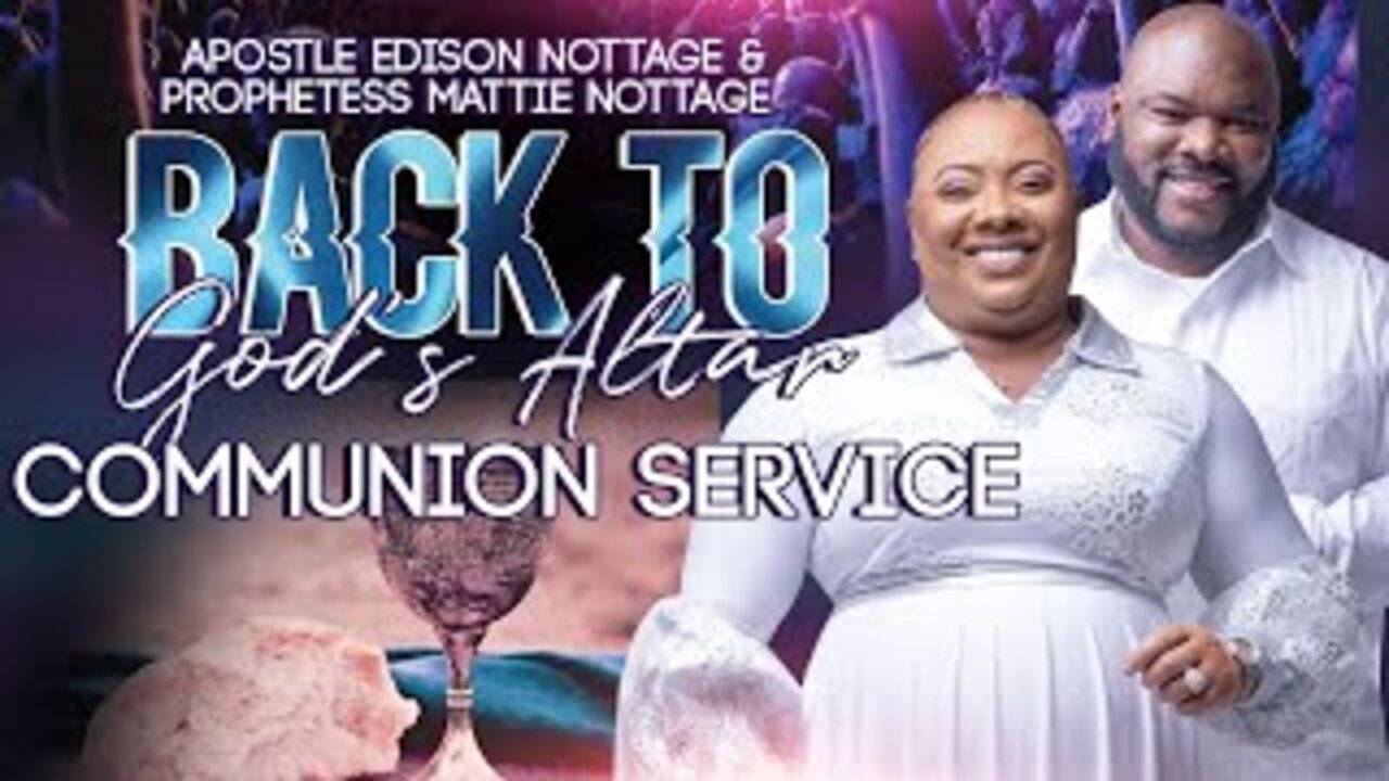 PROPHECY THAT BRINGS BLESSINGS,HEALING & DELIVERANCE PT.1|APOSTLE EDISON & PROPHETESS MATTIE NOTTAGE