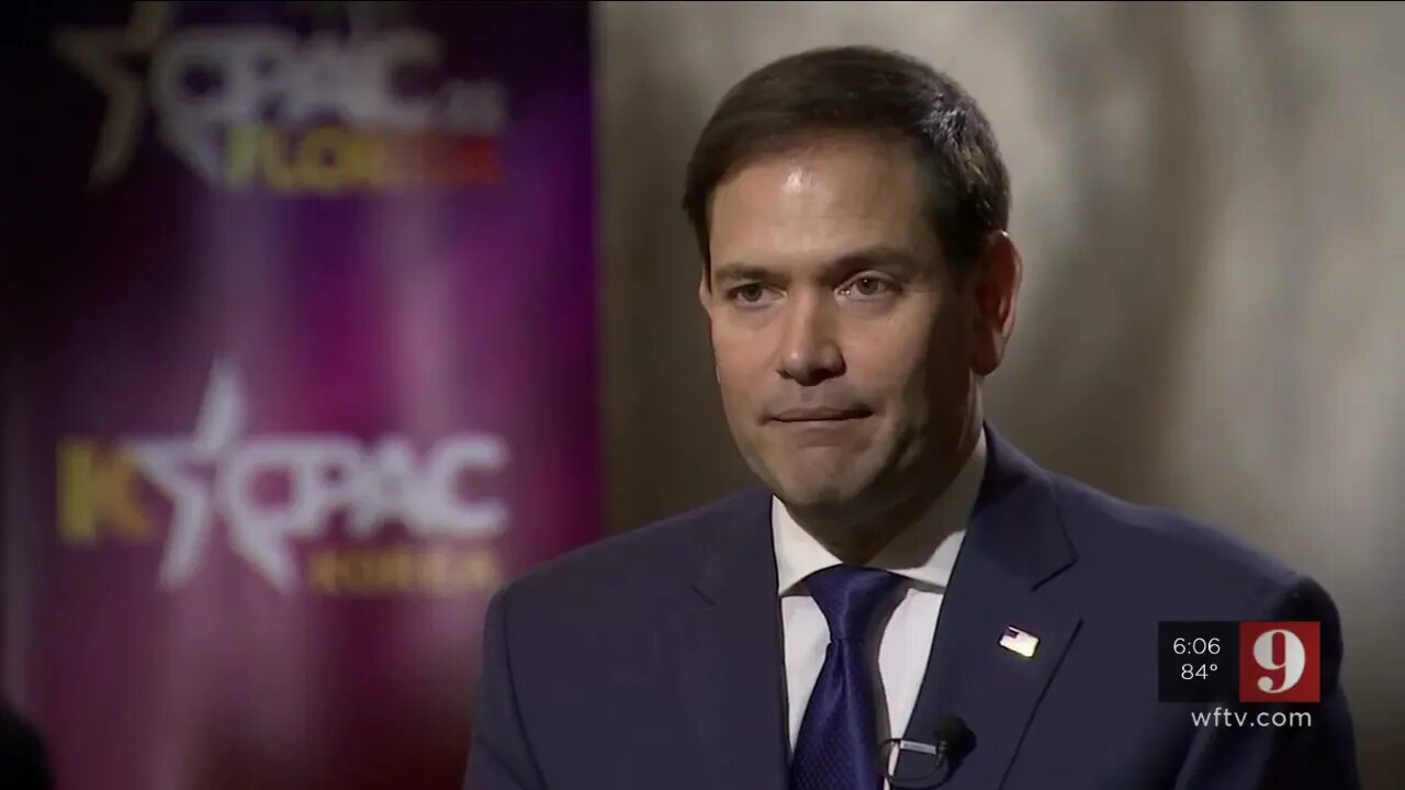 Senator Rubio Joins Eyewitness News in Orlando to Discuss the Latest on Ukraine.