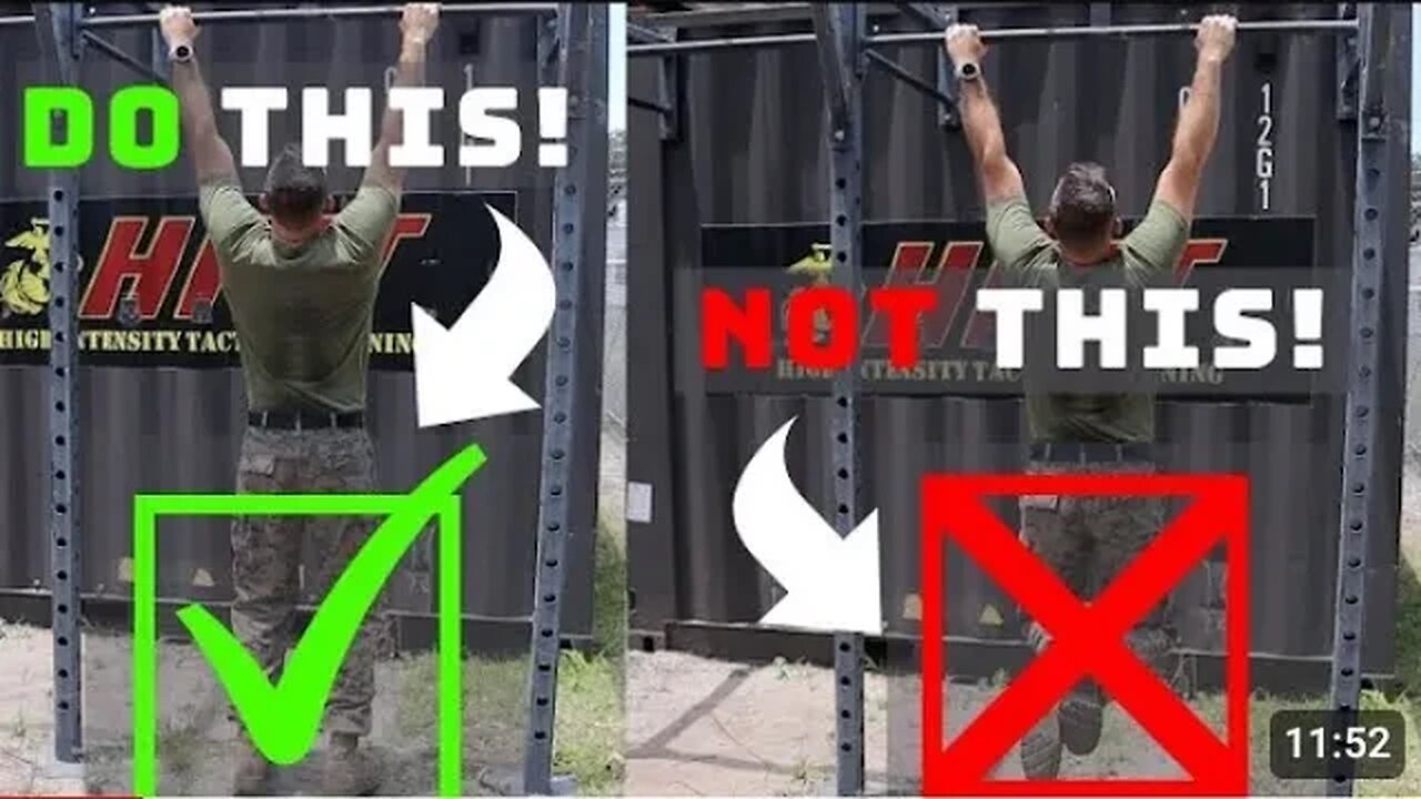 US Marine - 5 Tips for Easier Pull Ups