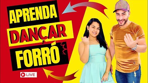 COMO DANÇAR FORRÓ - AULA DE FORRÓ AO VIVO / FORRÓ - @iaeforro #Forró