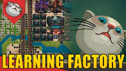 Colocaram TROCINHO no Jogo de LINHAS DE PRODUÇÃO para Gatos! - Learning Factory [Gameplay PT-BR]