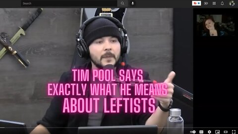 Tim Pool "They gleefully line up to..."