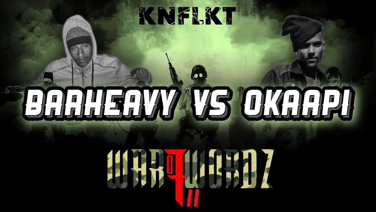 KNFLKT | BarHeavy vs Okaapi Jack | #WarofWordzII