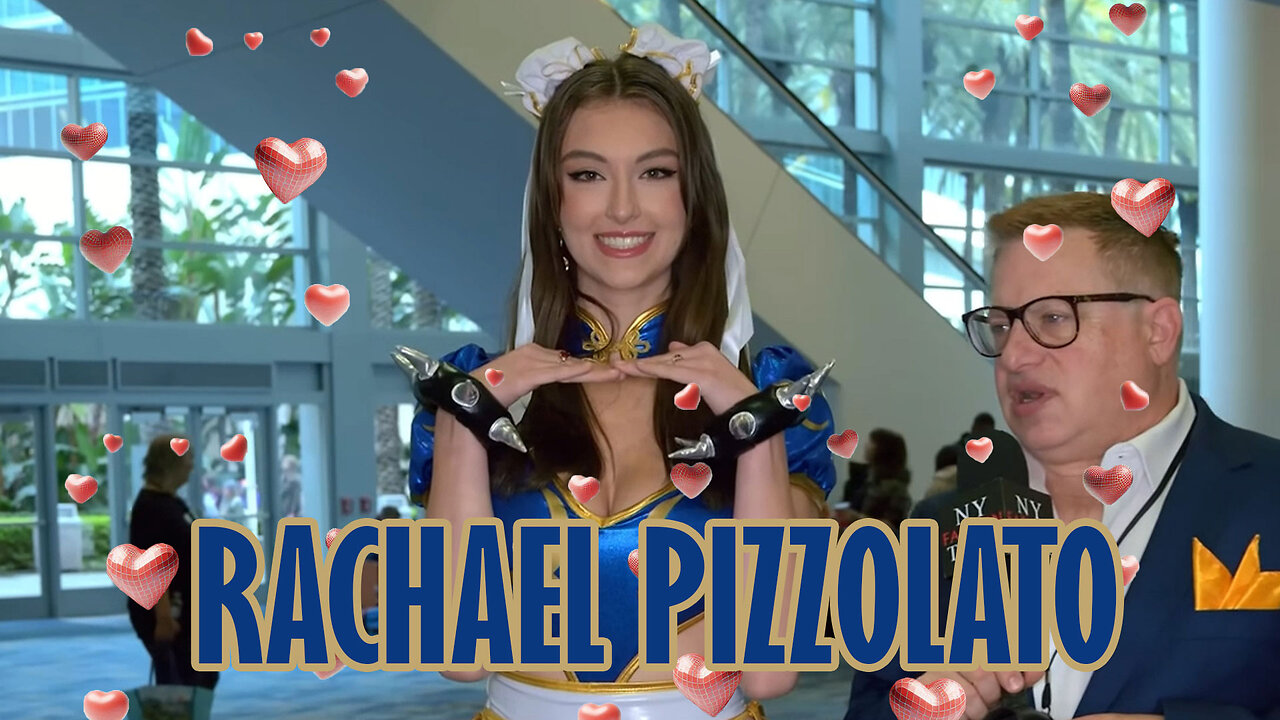 Prime A Meat, Rachael Pizzolato as Chun Li at Wondercon in Anaheim, CA fan video