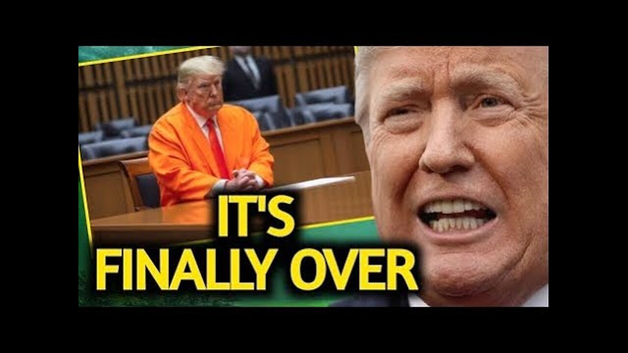 IT IS FINALLY OVER FOR TRUMP AS HE PLEADS GUILTY OF FR-UD
