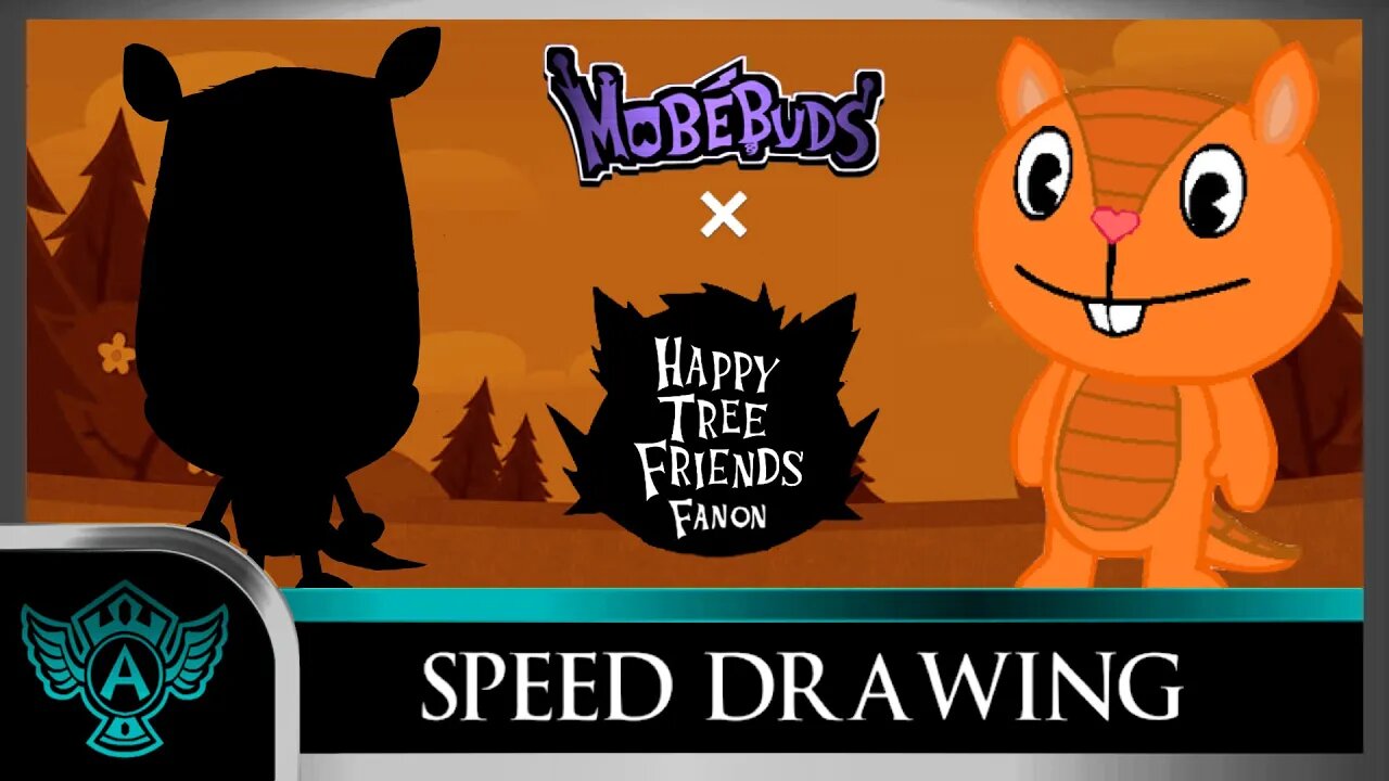 Speed Drawing: Happy Tree Friends Fanon - Tango | Mobebuds Style