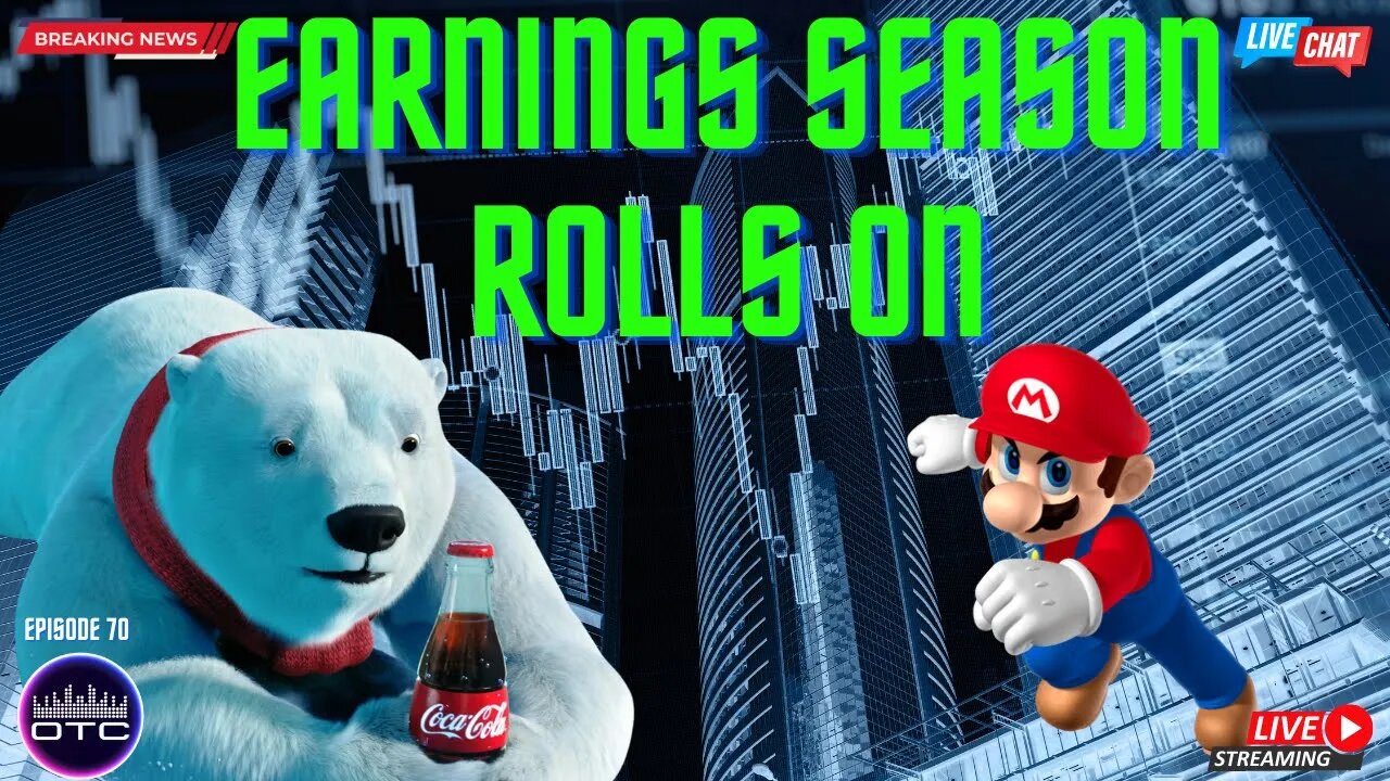 Earnings Season Rolls On, Mario Tops Box Office Again, Live Trading and Analysis #daytrading #spy