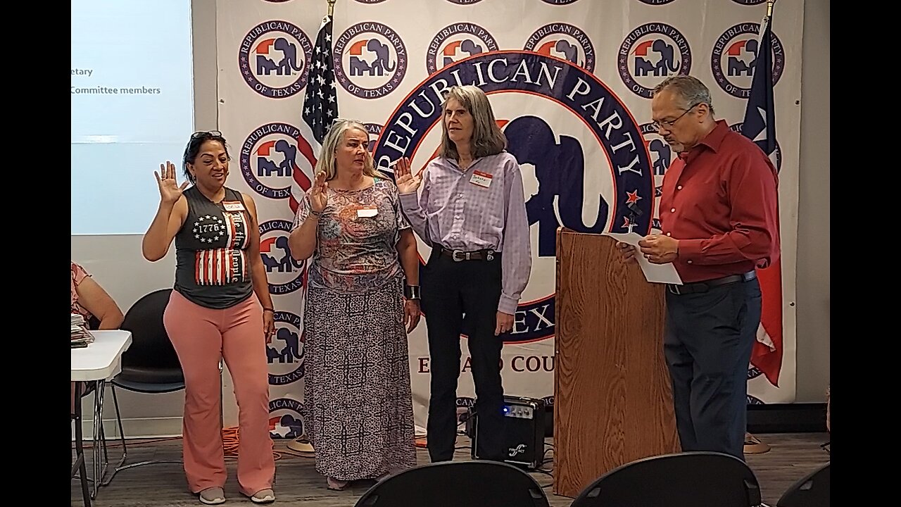 El Paso County TX GOP - Organizational Meeting - June 29, 2024