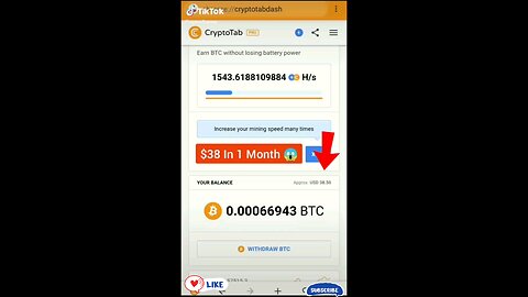 CryptoTab browser. mine bitcoin free browsing the web