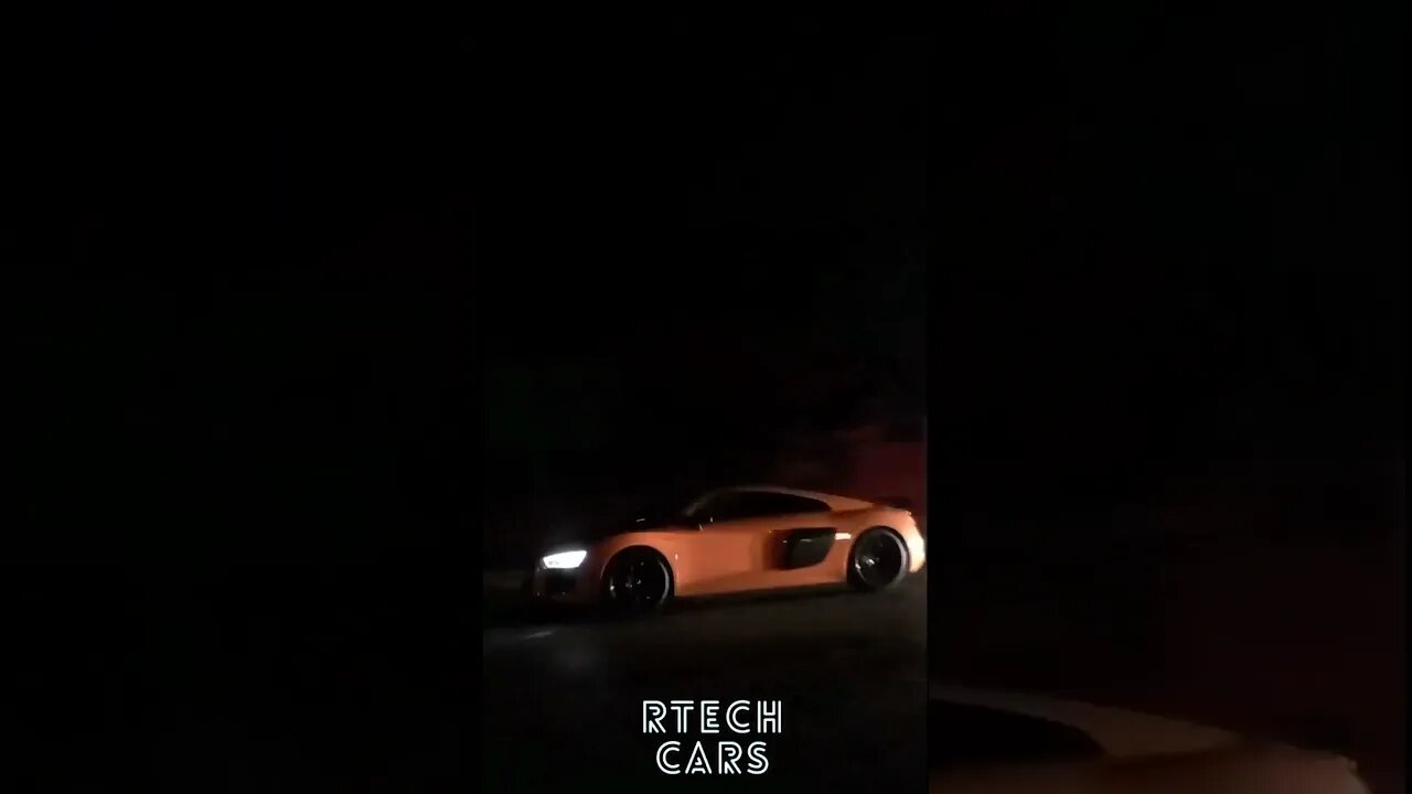 Stunning Audi R8 V10 with loud Quick Silver Exhaust