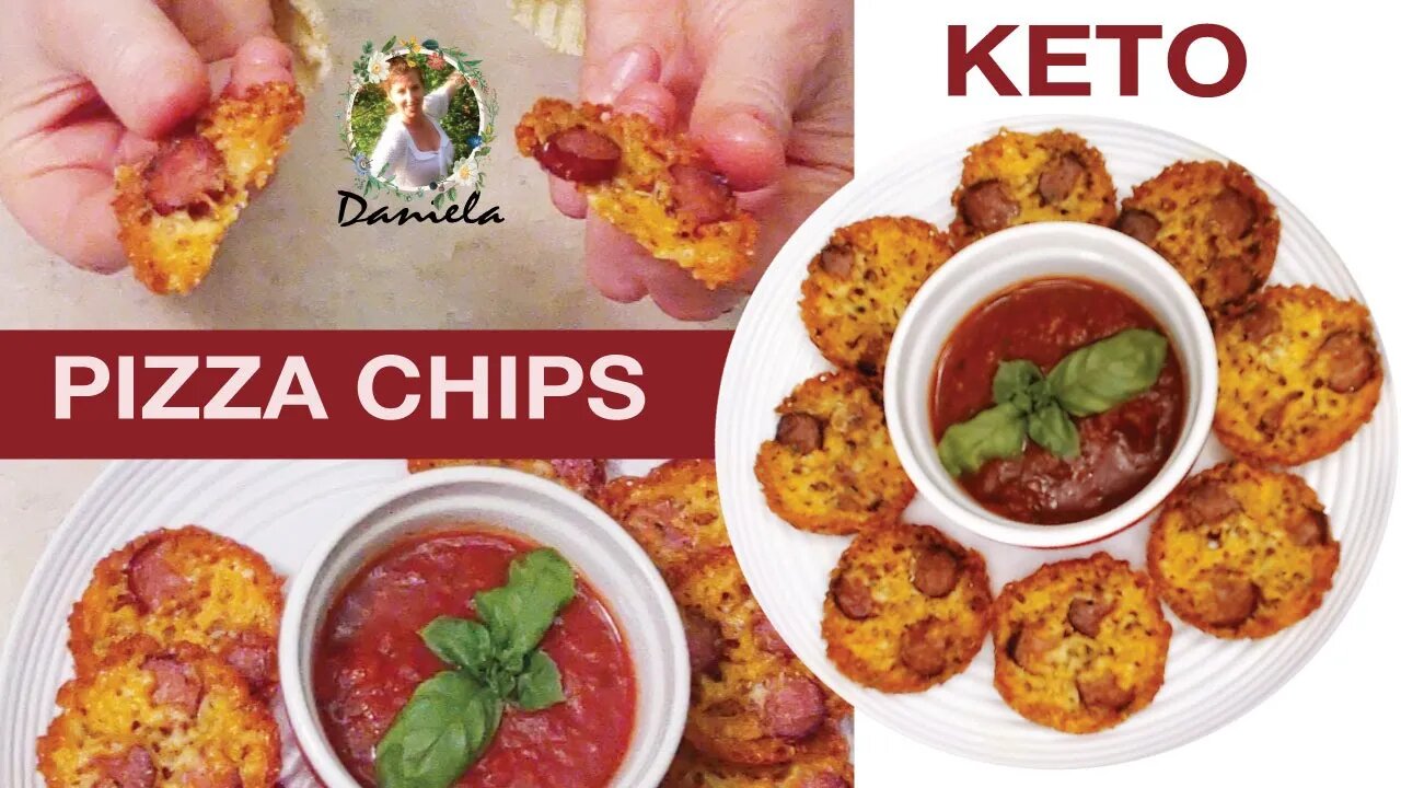 Keto Pizza Chips, easy recipe with just 2 ingredients !/ Pizza Chips rețetă simplă cu 2 ingrediente!