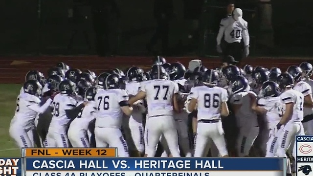 Heritage Hall vs Cascia Hall - Oklahoma High School Football