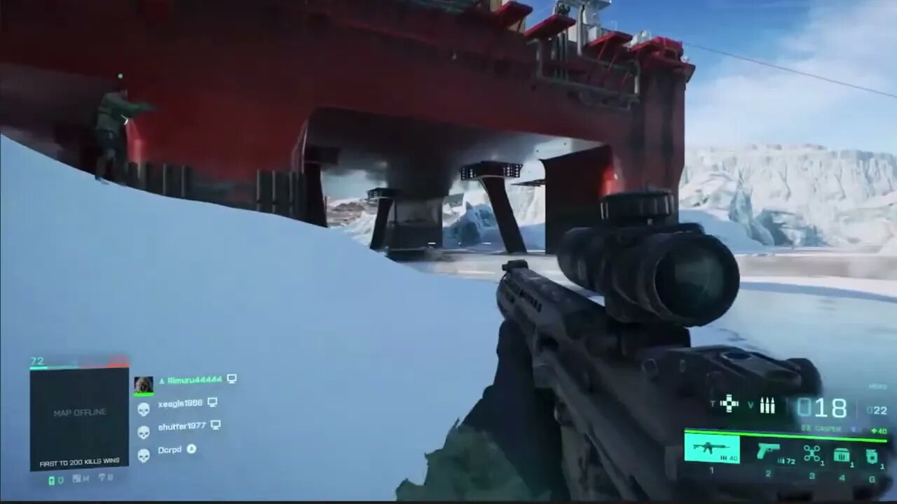 High IQ spawn trap for trolling (Battlefield 2042)