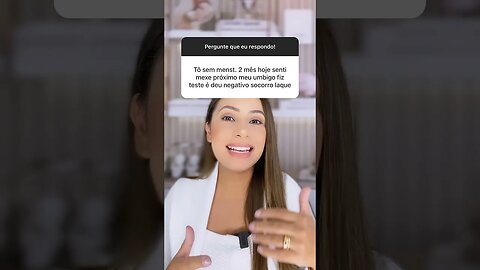 Atraso menstrual e algo mexendo perto do umbigo significa gravidez?