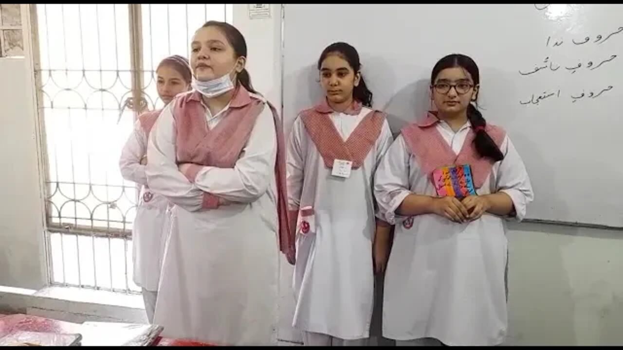 Urdu Grammar Activities of Class 5A