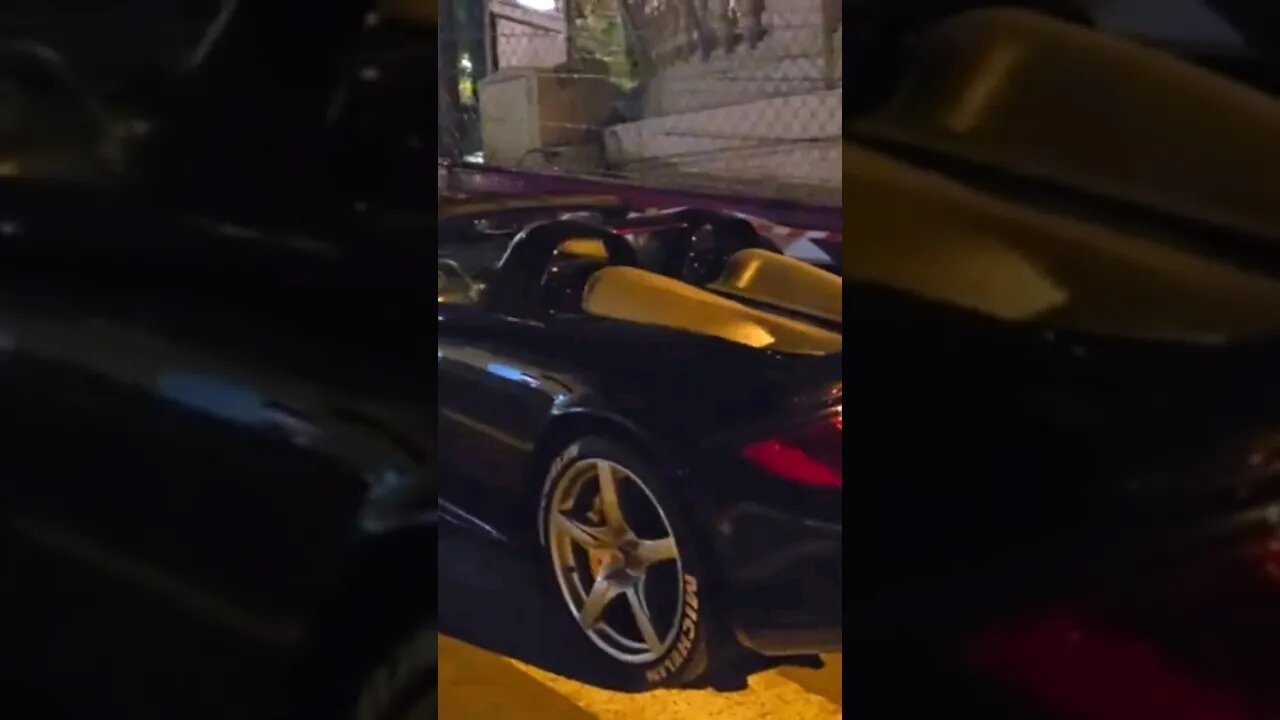 🤩Porsche Carrera GT on the F1-track in Monte Carlo, Monaco