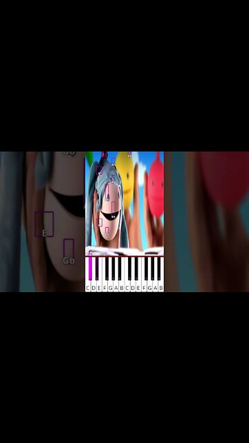 Barbie Girl - Otamatone Cover (@TheRealSullyG) - Octave Piano Tutorial