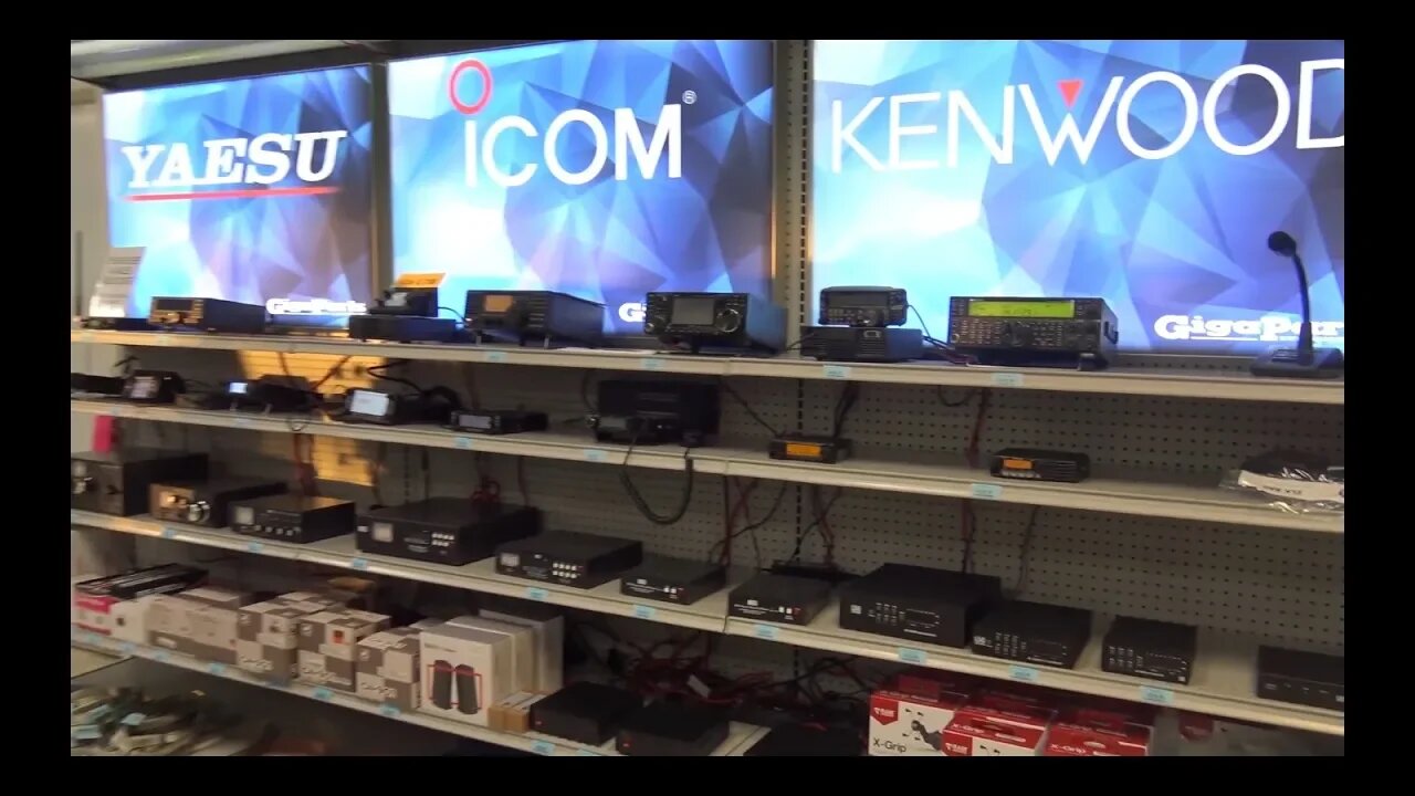 GigaParts Store Tour, Ham Radio + Computers, They Have It ALL!
