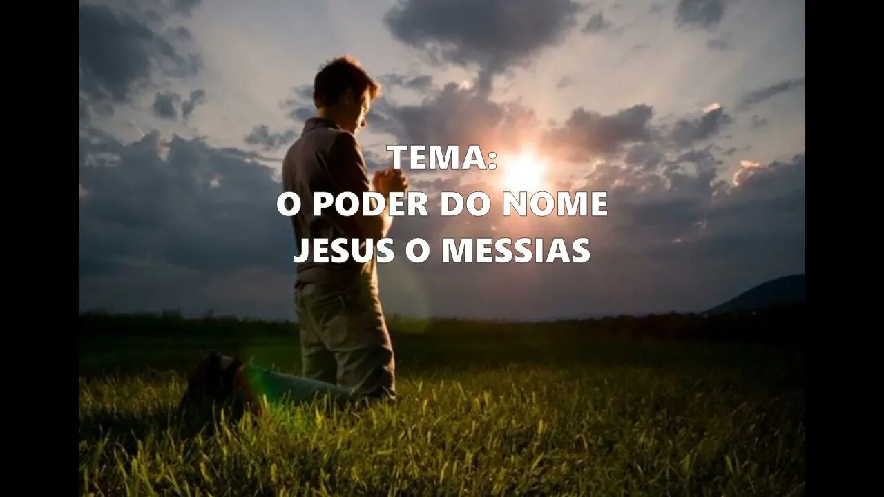 701-Porção Diária e oração: O poder do Nome de Jesus Cristo