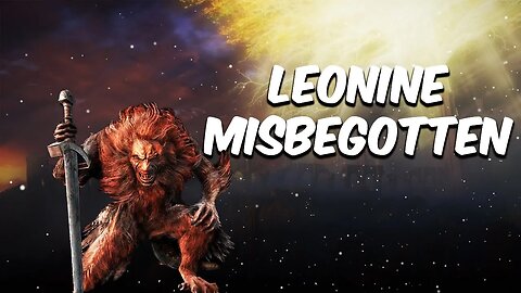 Elden Ring Noob VS Leonine The Misbegotten (Elden Ring #6)