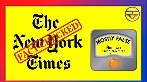 Fact-checking The NYT | defending the government's right to control online speech?