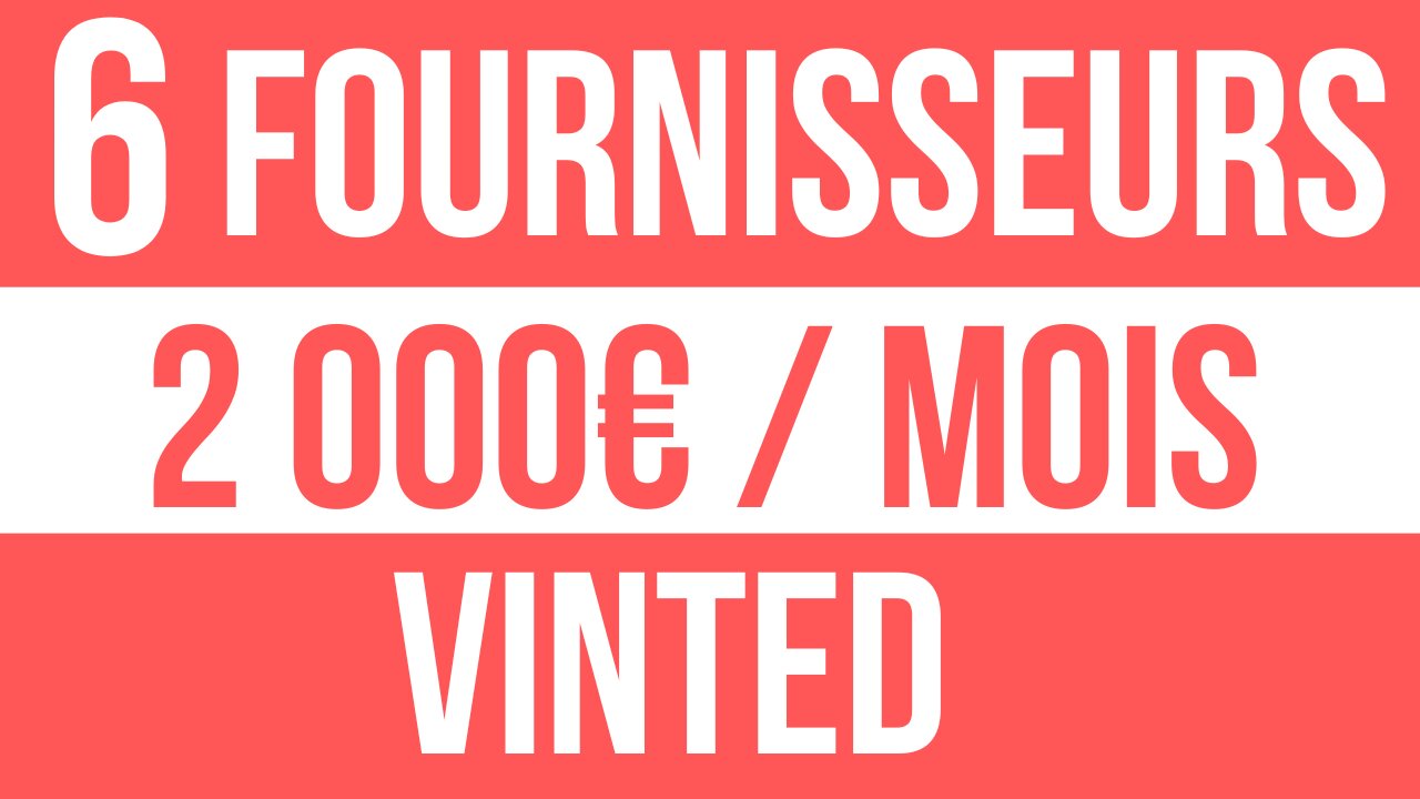 Vinted : 6 Fournisseurs Achat Revente pour Vendre des Vêtements Rapidement sur Vinted