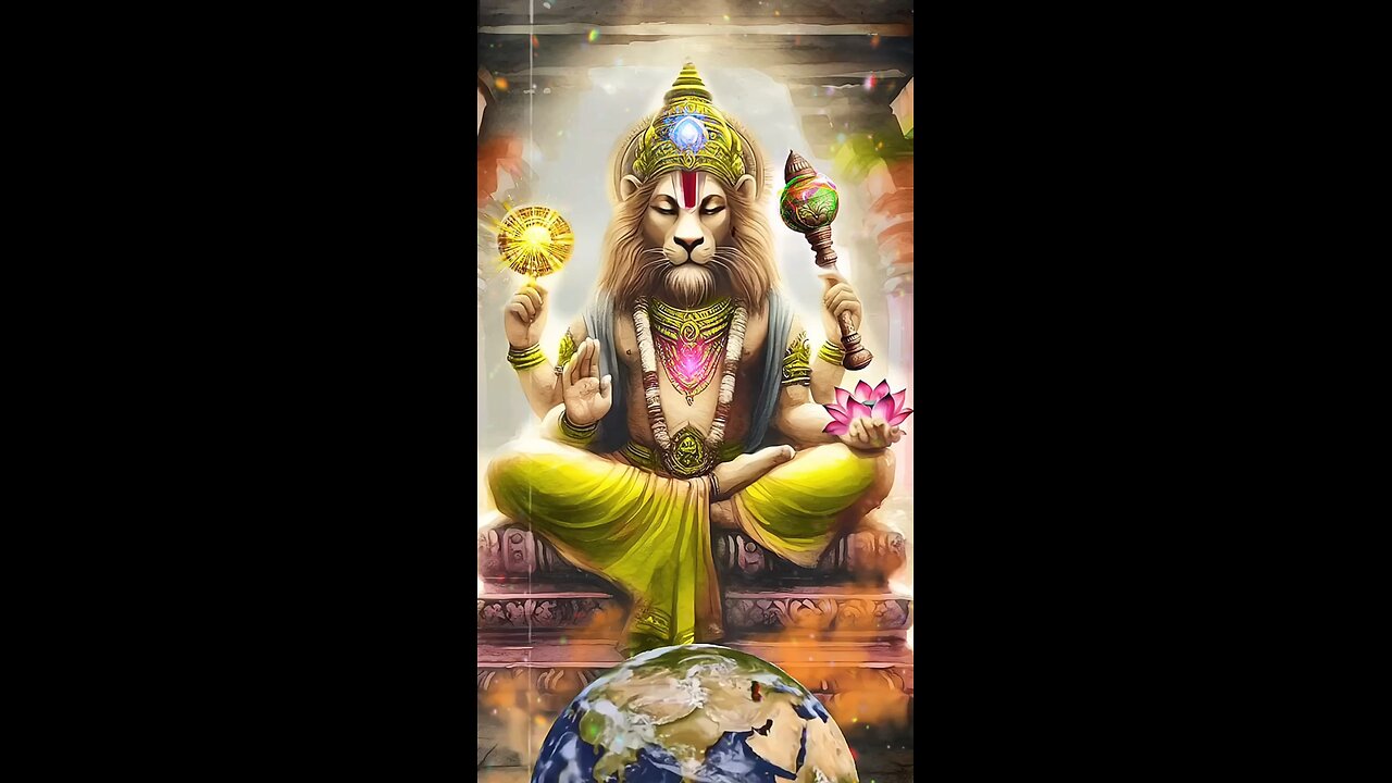 Hindu God Sri Narasimha