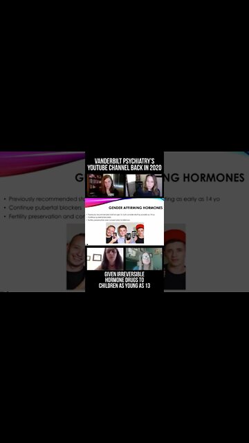 Vanderbilt Psychiatry, Given Irreversible Hormone Drugs To Children As Young As 13