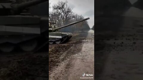 Russia moving into Ukraine.