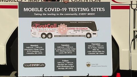 Howard County creates more mobile COVID testing sites