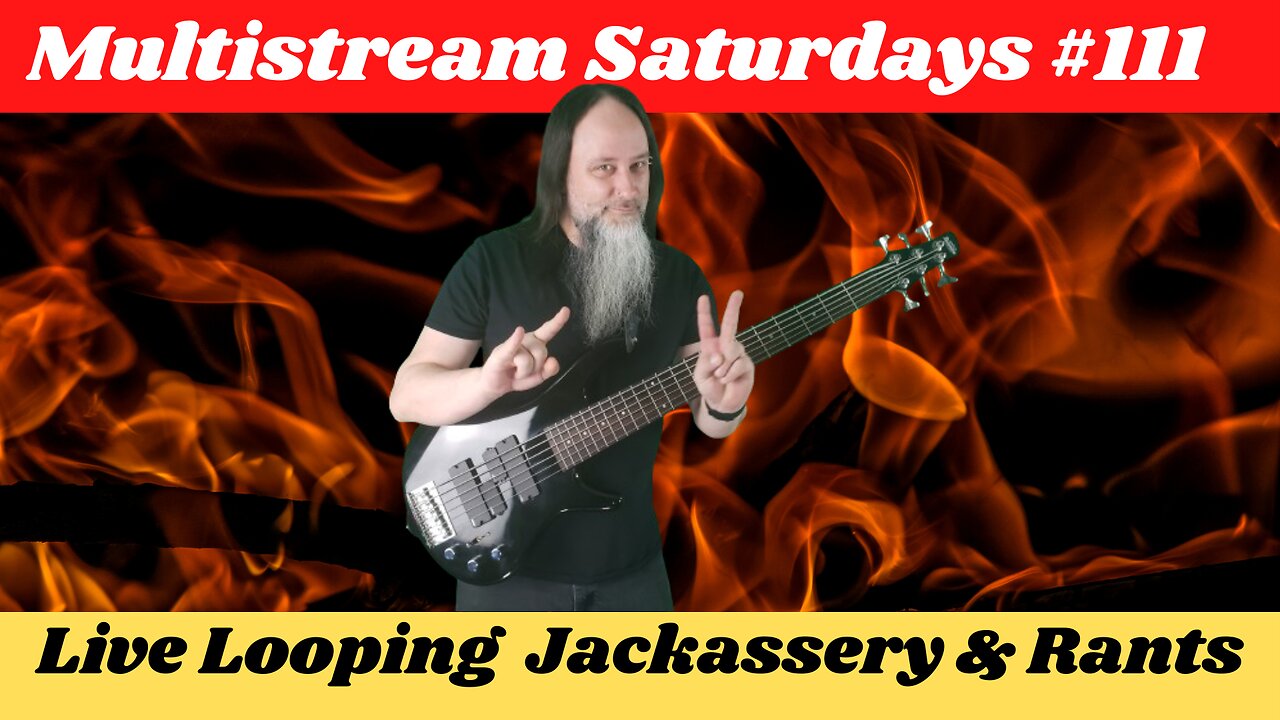 G.K. Mack Live Looping Jackassery & Rants MultiStream Saturdays #111 #Livelooping #Jackassery