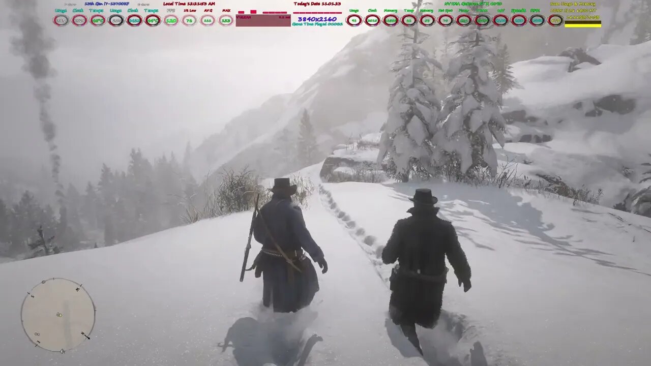 RTX 4090 Red Dead Redemption 2 4K HDR Ultra Settings PC Gameplay