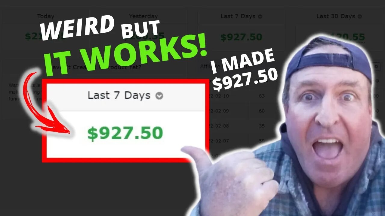 Get PAID +$927 EVERY WEEK Using This WEIRD Method! (Make Money Online FAST 2022) Earn Money Online