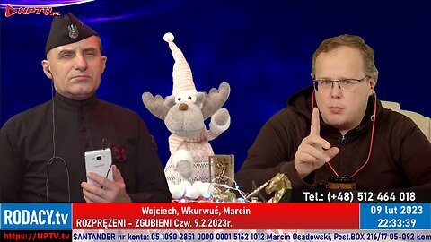 ROZPRĘŻENI-ZGUBIENI - Wojciech Olszański obecny! Osadowski NPTV (09.02.2023)