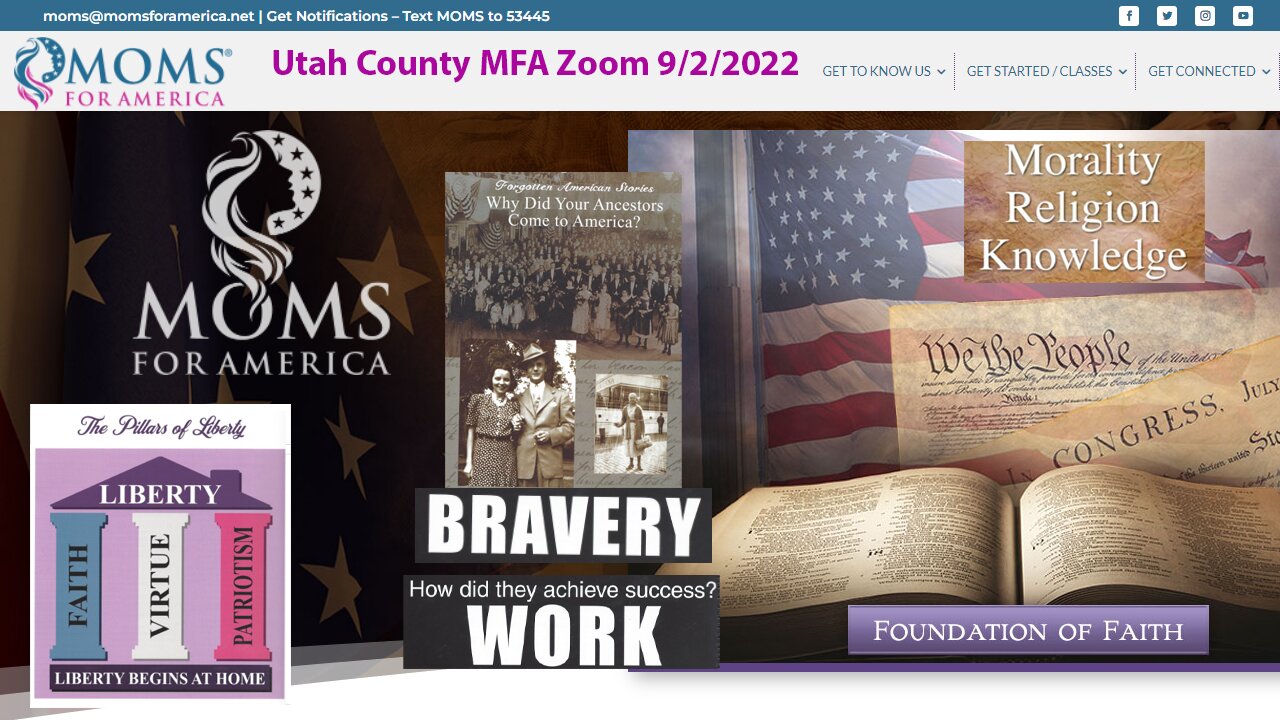 MFA Presentation#4 Foundation of Faith, "Why did your ancestors come?", Virtue, Bravery & Work