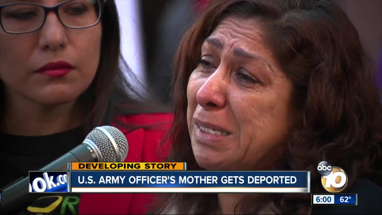 Mother of US Army soldier deported to Mexico