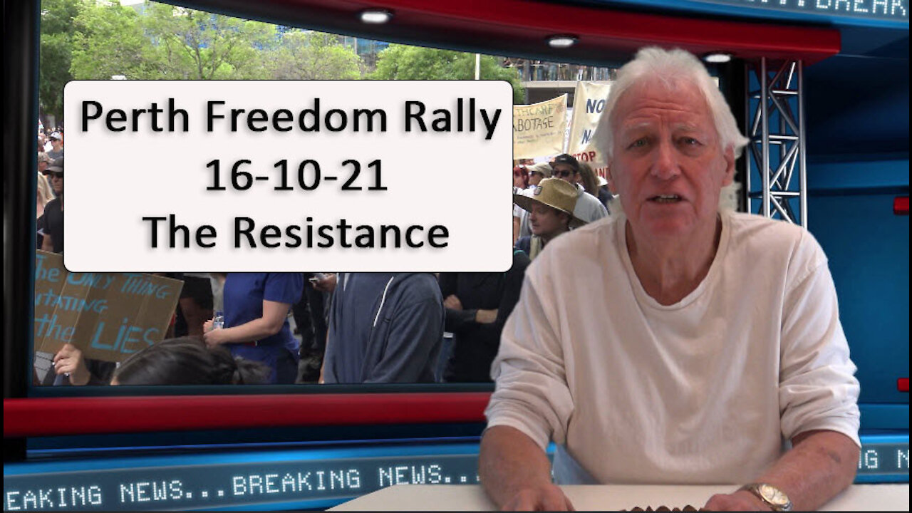 Perth Freedom Rally - Unstoppable Resistance