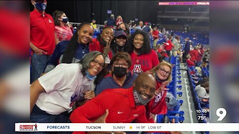 Former Wildcat players supporting women's basketball team