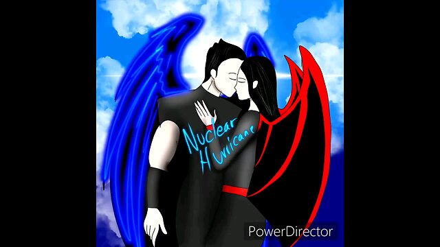 speedpaint nuclear Joestar and archangel Gabriel