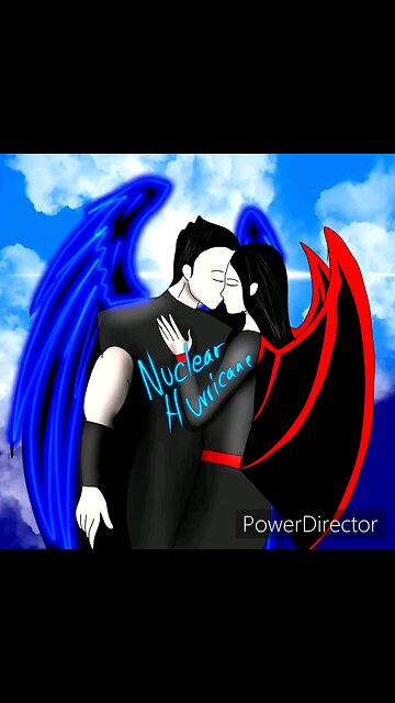 speedpaint nuclear Joestar and archangel Gabriel