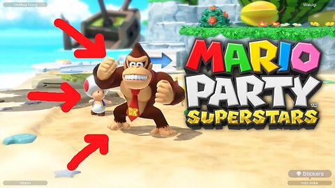 Mario Party Superstars RAGE And FUNNY MOMENTS Yoshi’s Tropical Island Normal Difficulty