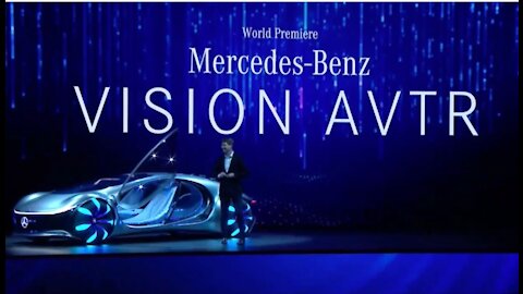 LED Mercedes AVTR -- Best attractive & gorgeous car in 2021.