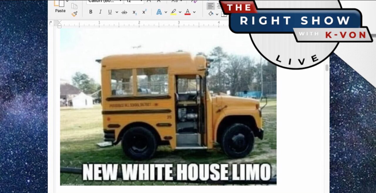 New White House Limo for a Special President (host K-von explains)