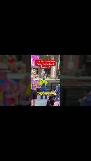 With only a four second clue, can you name this song in band without looking below?