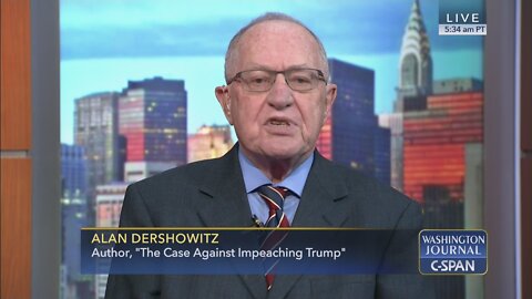 Alan Dershowitz to Newsmax: Denying Trump Executive Privilege 'Absurd'