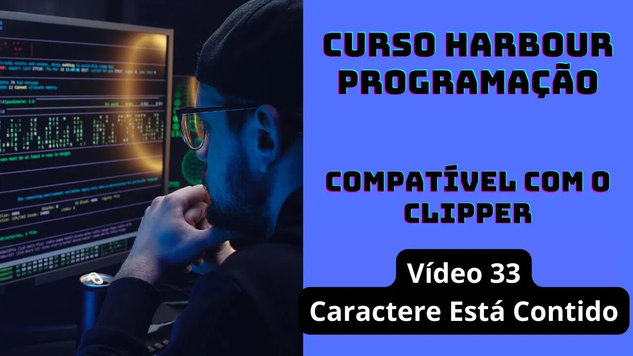 Harbour Programação - Caractere Esta Contido - V33
