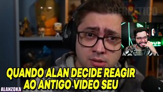 PLAYHARD REAGINDO QUANDO ALANZOKA DECIDE REAGIR AO ANTIGO VIDEO SEU | SemZero