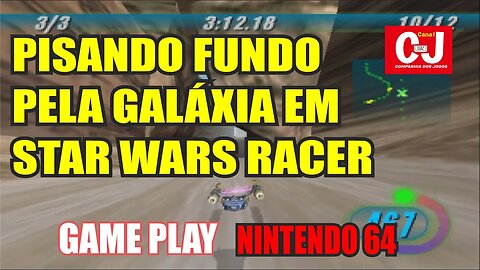 Pisando Fundo pela Galáxia em Star Wars Racer!